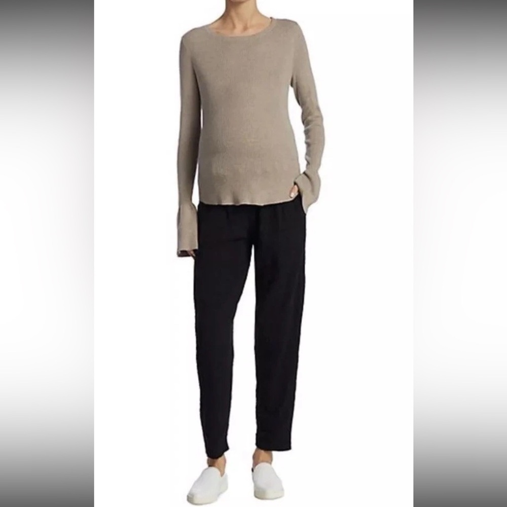 Hatch The Rib Tulip Long Sleeve Top Size US 4/6